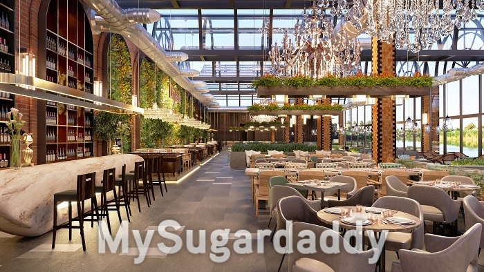 Date mit Sugardaddy - Luxus Restaurant